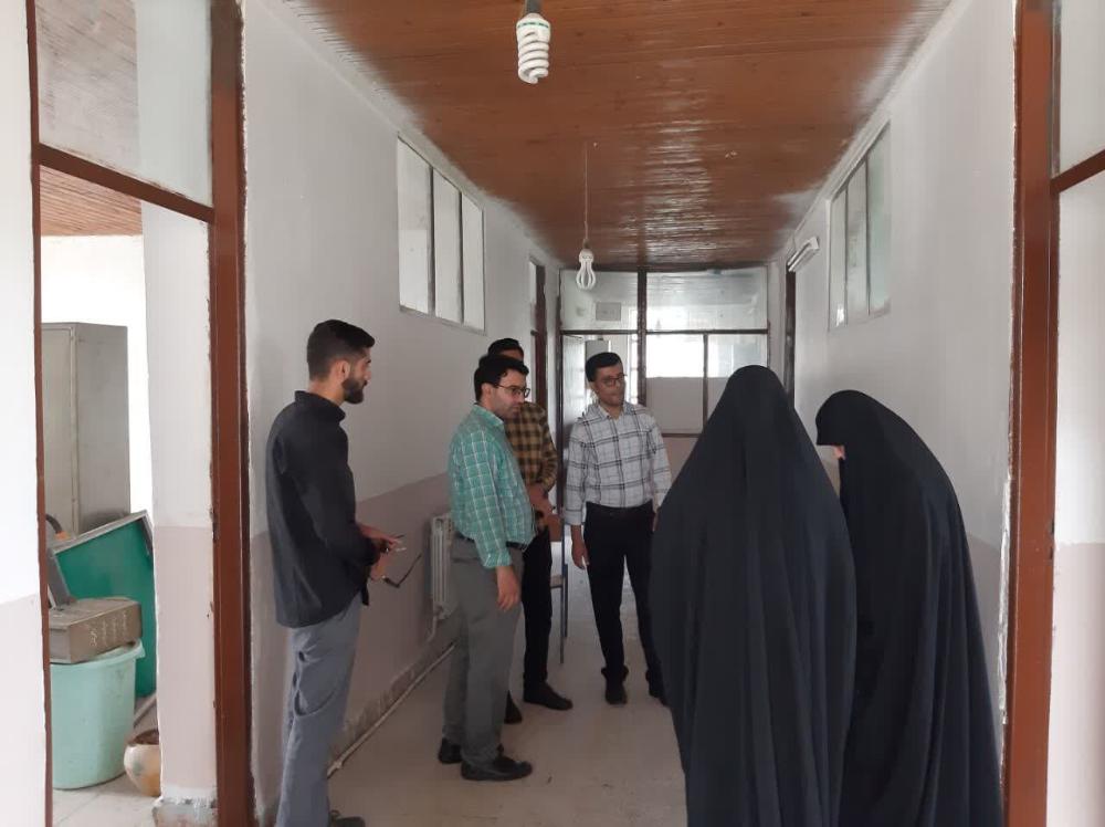 بازدید مدیر برنامه‌ریزی فرهنگی و اجتماعی دانشگاه مازندران از اردوی جهادی بسیج دانشجویی در منطقه گردرودبار